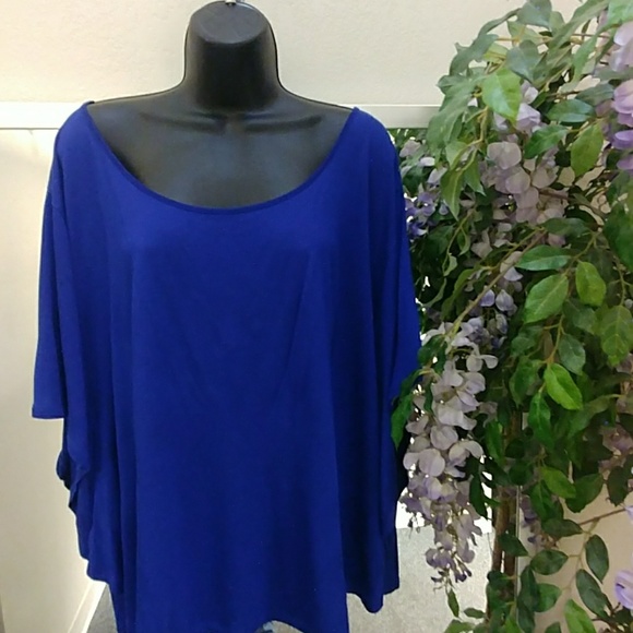 MNG by Mango Oversize Flutter Sleeve Top - Picture 1 of 8